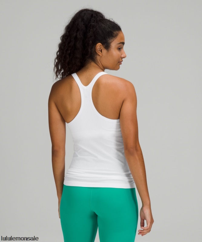 Lululemon Damen DELULU528 | Ebb To Street Tanktop Weiß